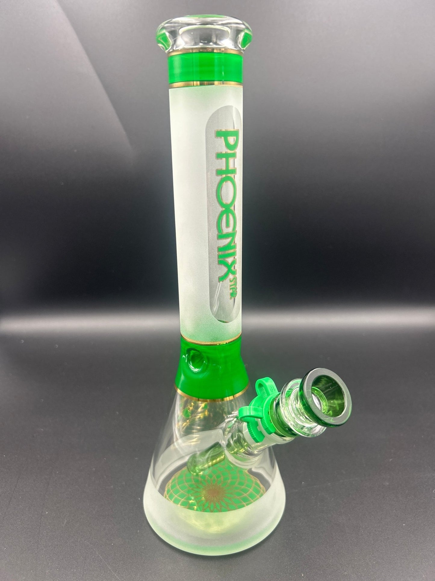Phoenix Star 14” Beaker Bong - Meech Madness Smoke Shop