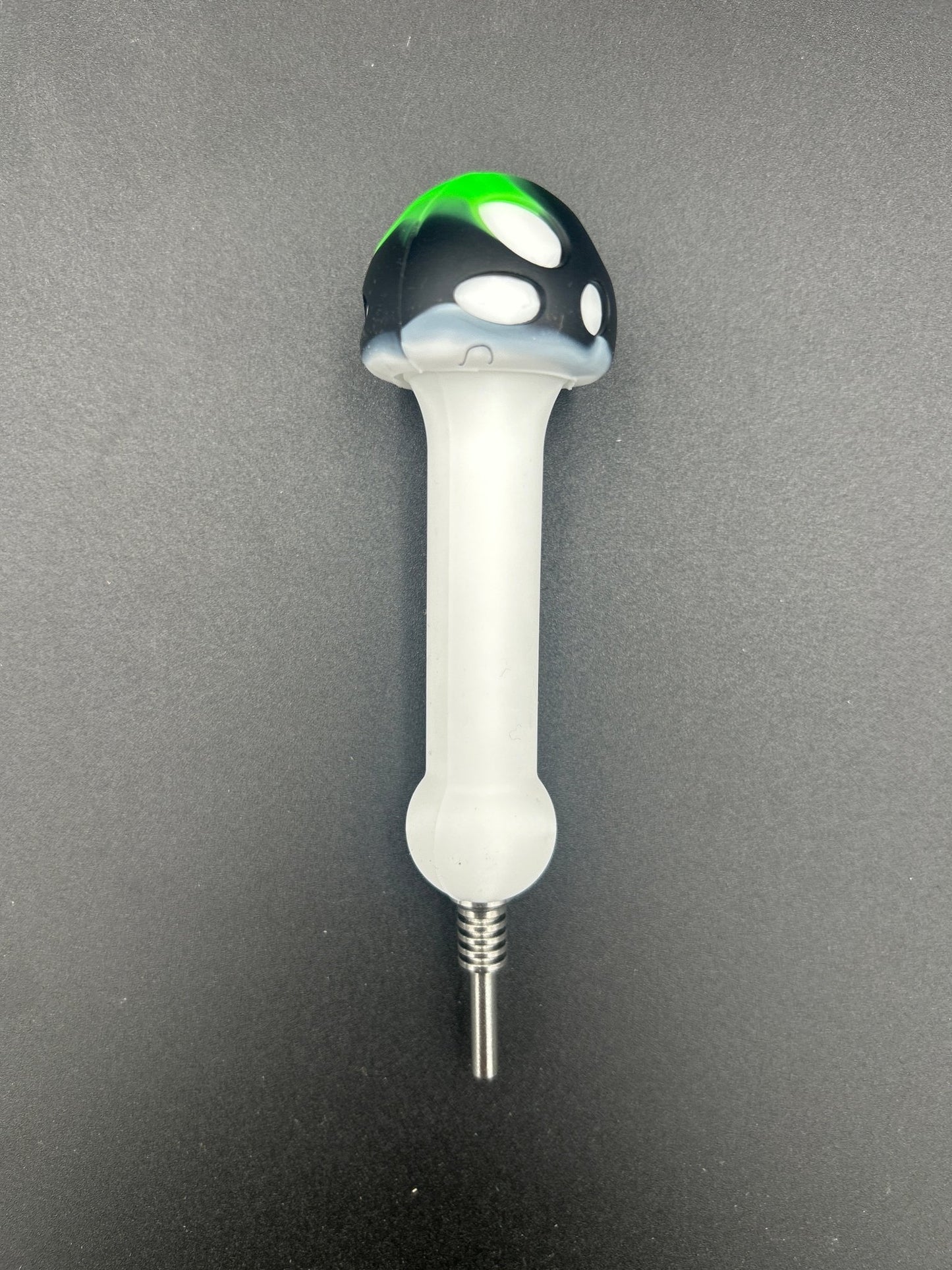 Mushroom Silicone Nectar Collectors – Titanium Tip - Meech Madness Smoke Shop