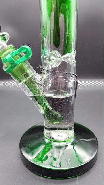 10" Color Drip Straight Tube - Meech Madness Smoke Shop