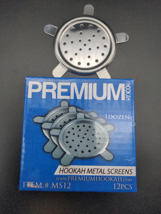 12pc Set - 2.5" Medium Hookah Screens-Avernic Smoke Shop