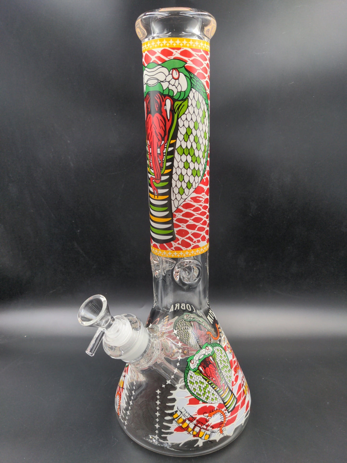 14" King Cobra Glow in the Dark 9mm Bong-Avernic Smoke Shop