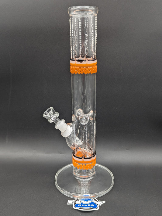 14.5" HVY Glass Color Scribble Tube-Avernic Smoke Shop