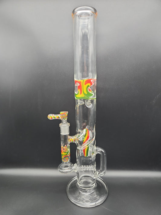 17" 360 Inline Helix Recycler Straight Tube - by THG-Avernic Smoke Shop