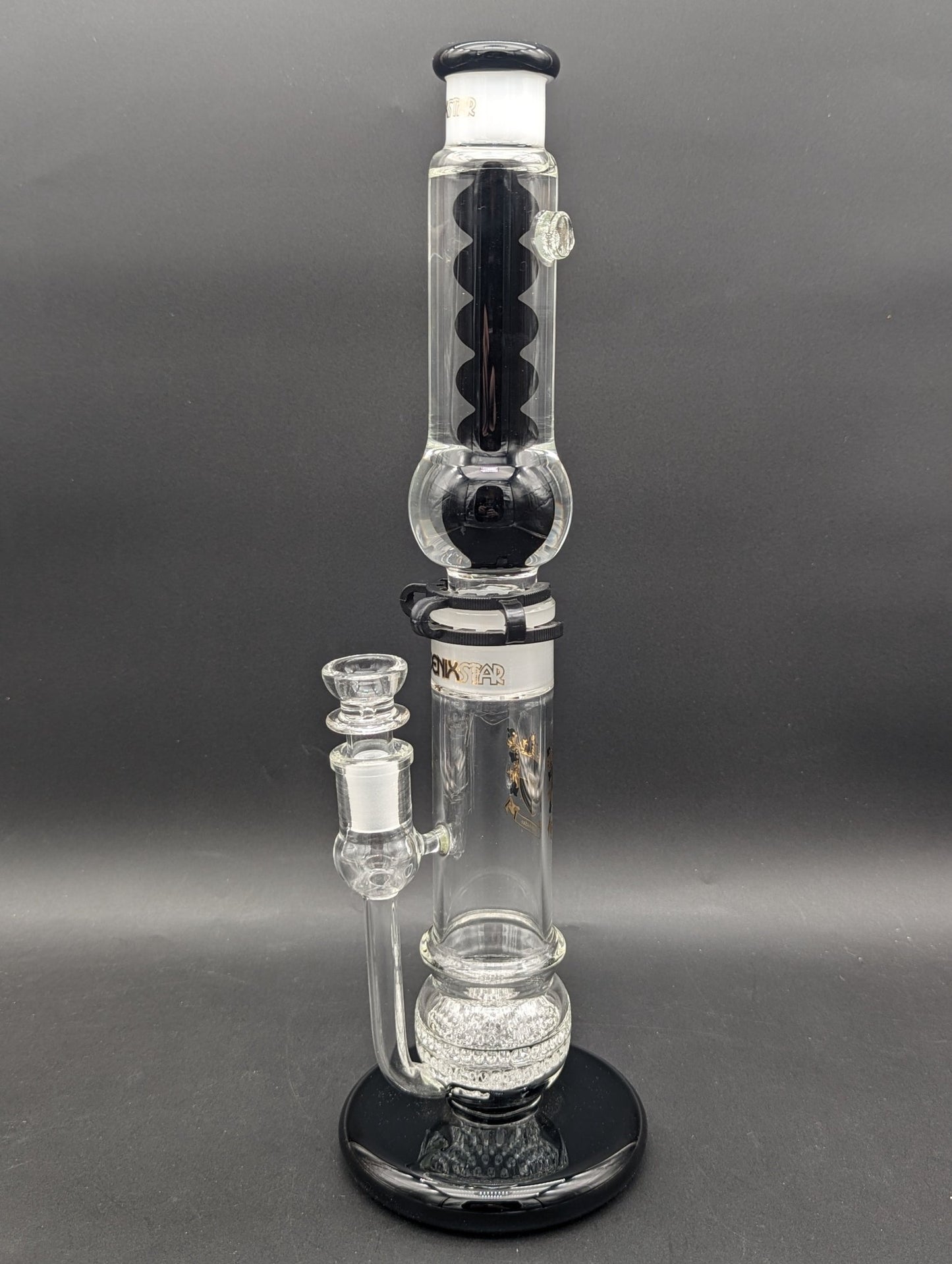 17" UFO Honeycomb Glycerin Coil Straight Tube - Meech Madness Smoke Shop