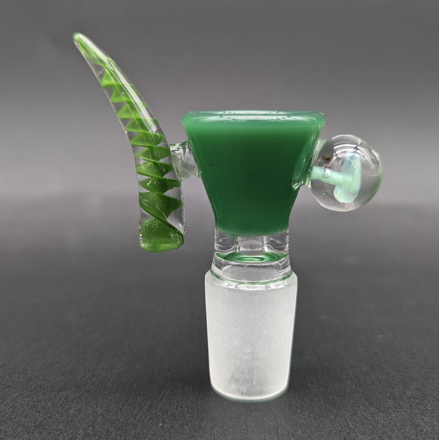 18mm Standard Bowl w/ Mushroom and Horn-Avernic Smoke Shop