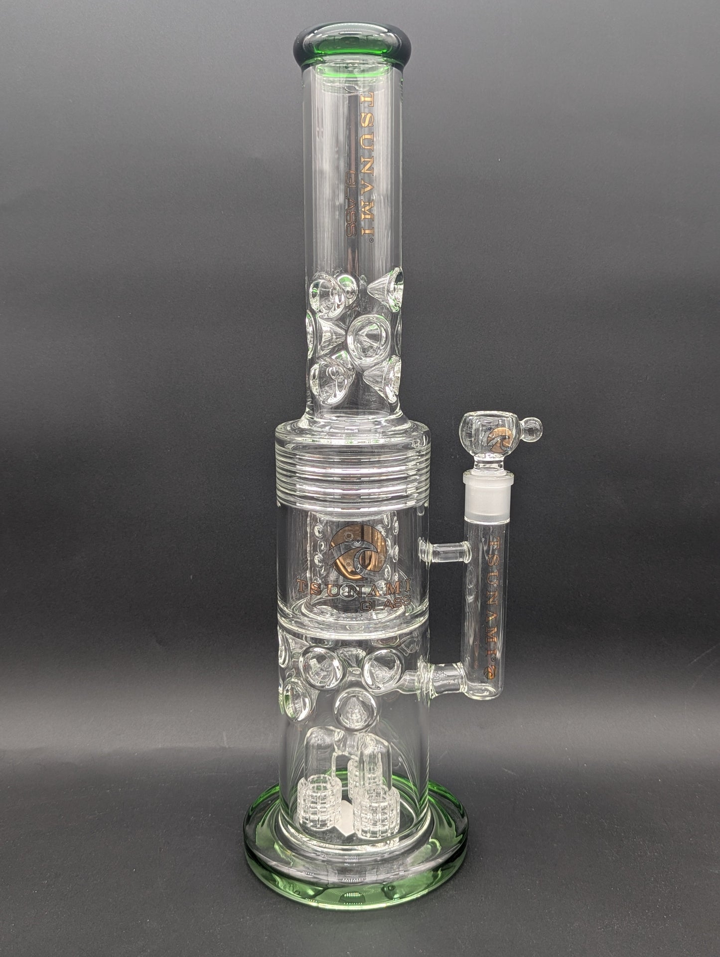 20" Tsunami Triple Matrix Barrel Bong-Avernic Smoke Shop