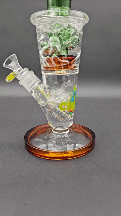 Cheech Glass - 12" Spiky Cactus Water Pipe-Avernic Smoke Shop
