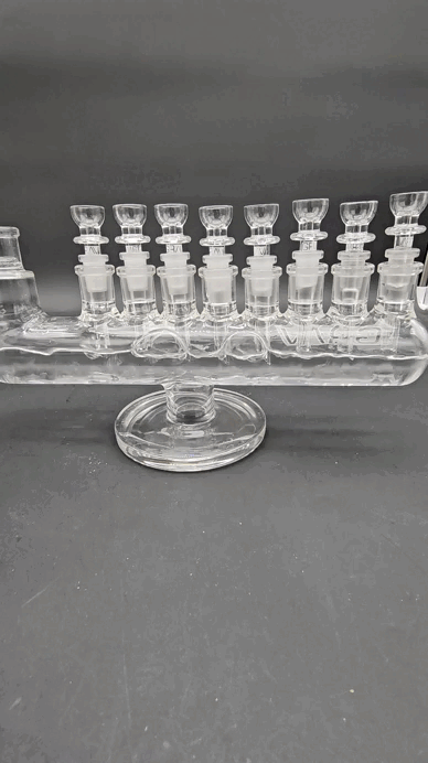 Grav Labs Menorah Water Pipe-Meech Madness Smoke Shop