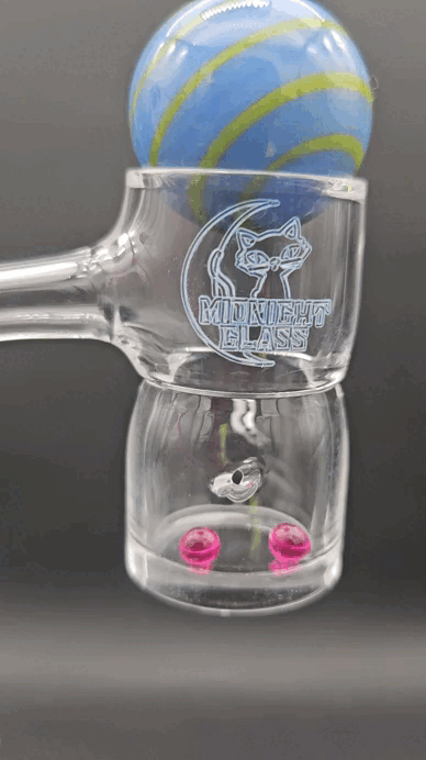 Full Weld 14mm Spinner Bucket Banger-Avernic Smoke Shop