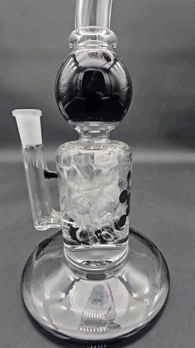 Envy Glass 11" "Pop Rocks" Incycler Dab Rig-Avernic Smoke Shop