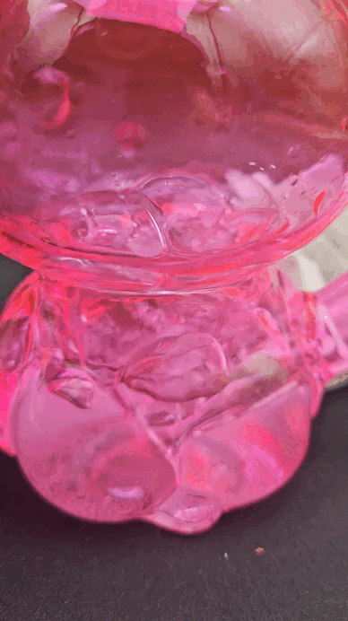 Hey There Kitty Glass Water Pipe | 4"-Avernic Smoke Shop