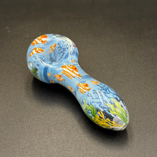 4″ Tropical Reef Spoon Pipe - Meech Madness Smoke Shop