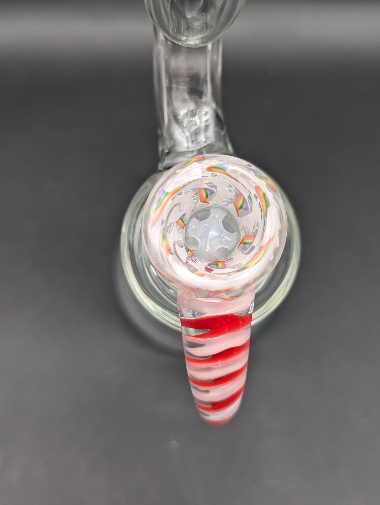 2K Glass 10.5" Mini 8 Arm Bubbler - Meech Madness Smoke Shop