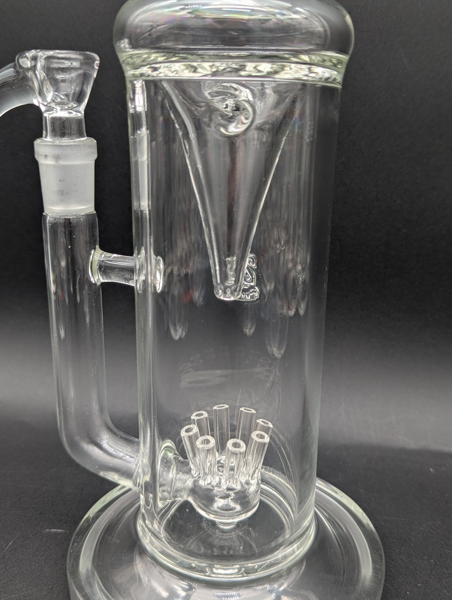 2K Glass 11" Sprinkler Recycler Bong-Avernic Smoke Shop