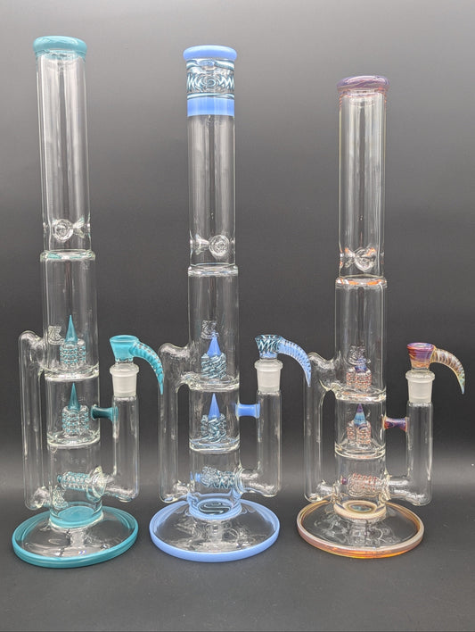 2K Glass 19" Color Accent Treecycler-Avernic Smoke Shop