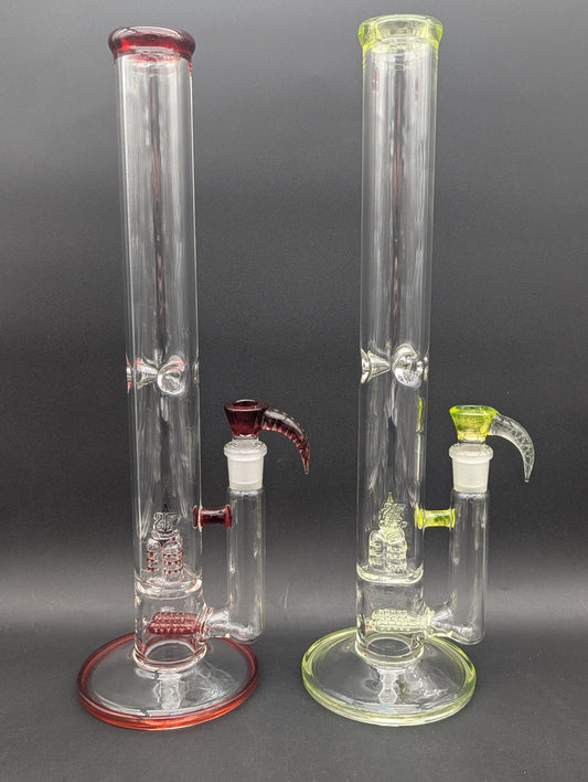 2K Glass Dual Gridline to Inv3 16" Tube-Avernic Smoke Shop