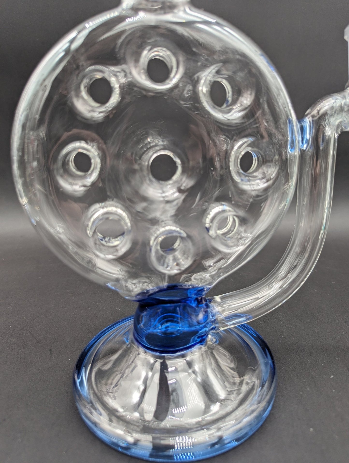 2K Glass Swiss Perc Straight Tube Bong - Meech Madness Smoke Shop