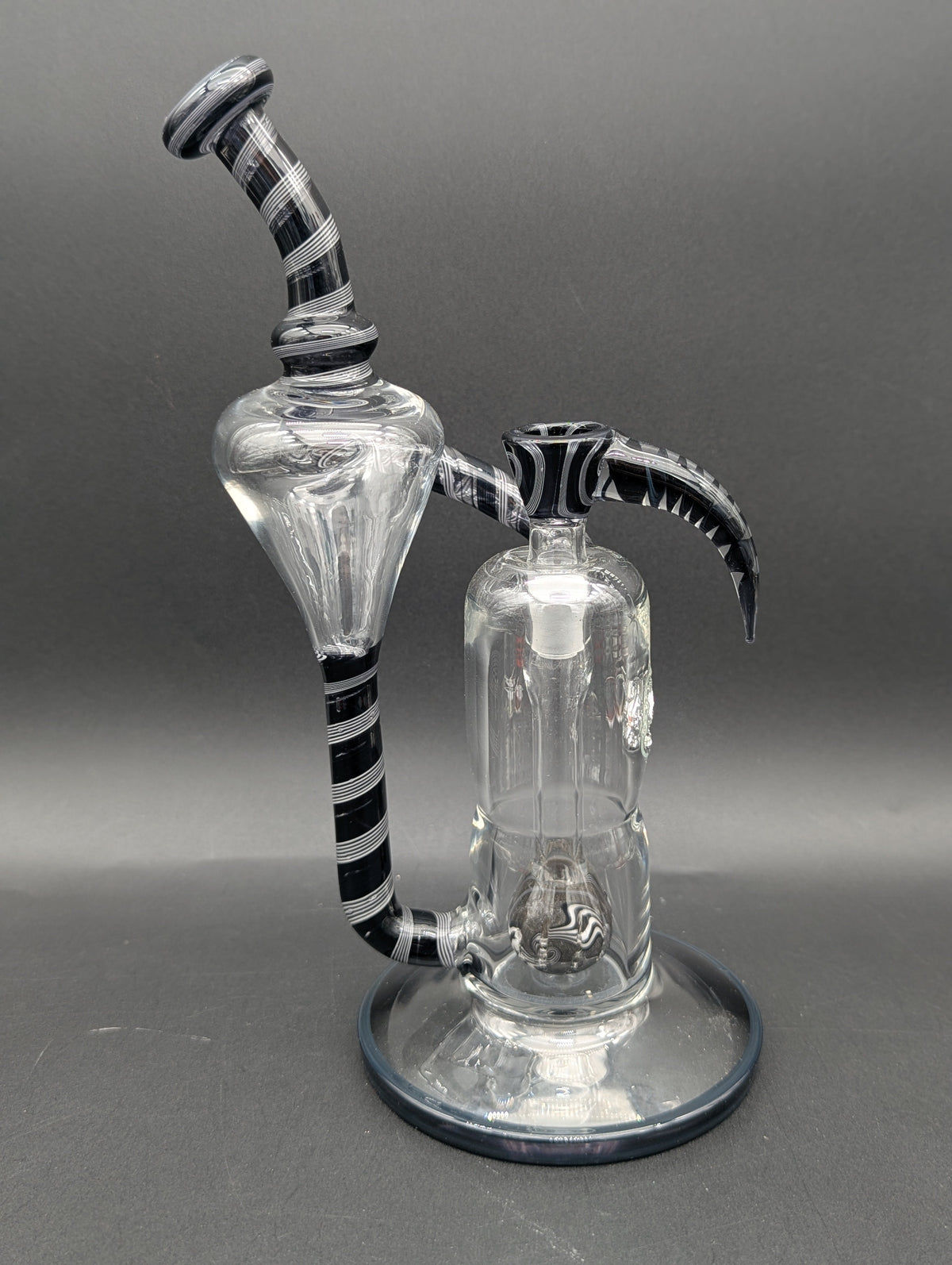 2K Glass Wig Wag RBR Bong-Meech Madness Smoke Shop