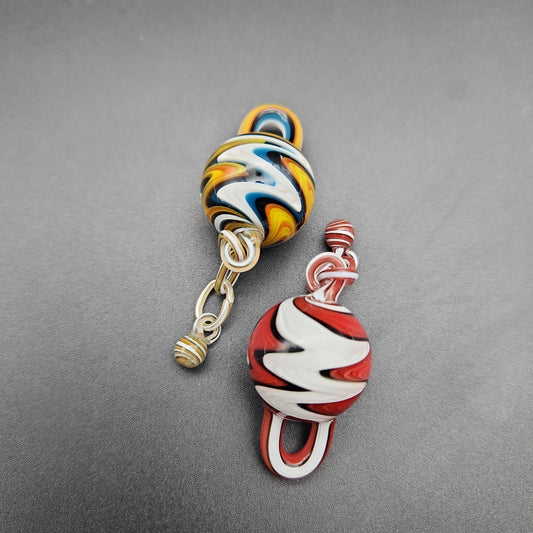 3" Wig Wag Terp Chain - Carb Cap for Terp Slurpers-Avernic Smoke Shop