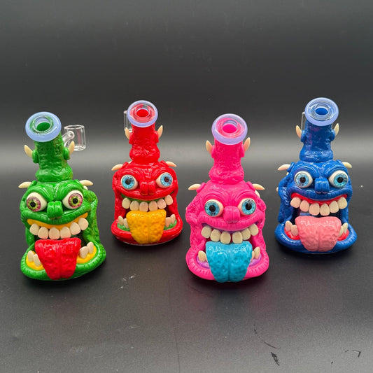 3D Goblin Grin Dab Rig - Meech Madness Smoke Shop