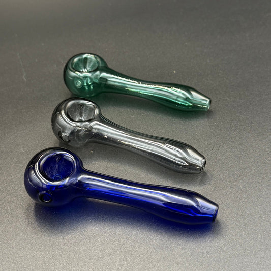 4” Glass Spoon Pipe - Meech Madness Smoke Shop