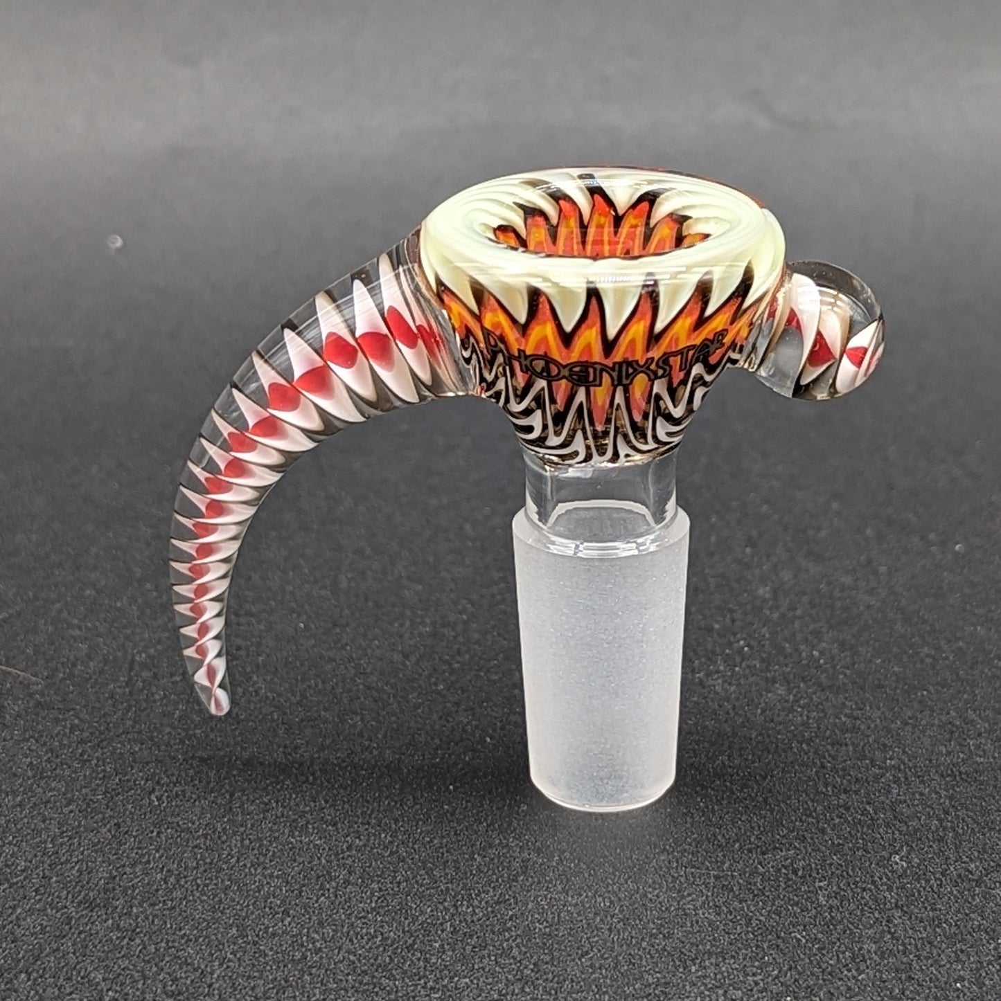 4 Hole Spiral Handle Herb Slide 14mm-Avernic Smoke Shop