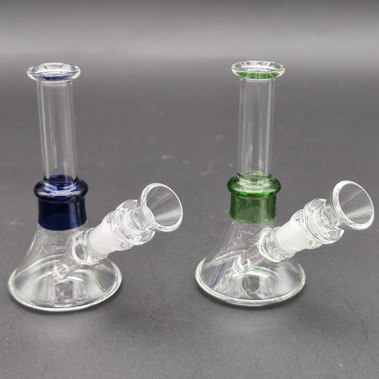 4" Mini Beaker Bong Classic Style-Avernic Smoke Shop