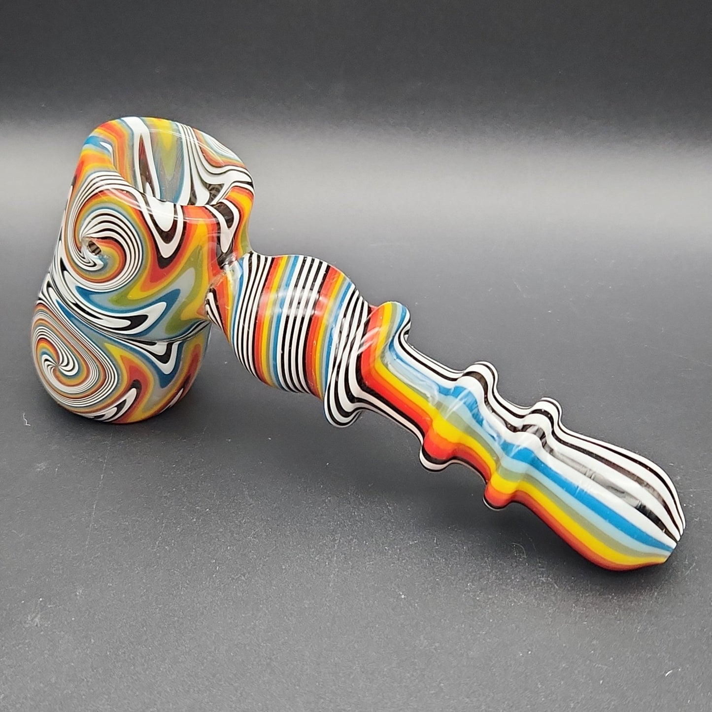 5" Full Wig Wag Hammer Bubblers - Meech Madness Smoke Shop