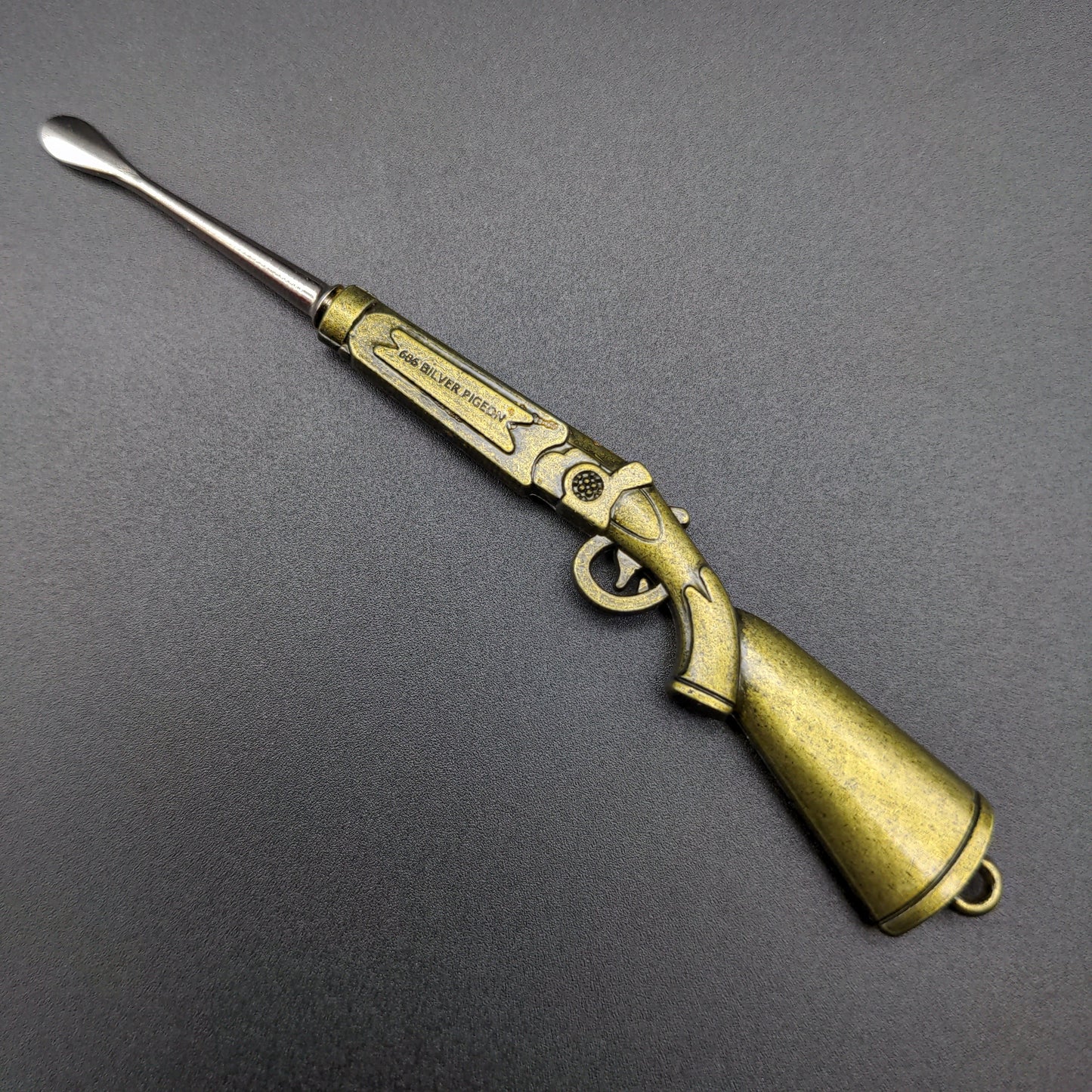 5" Gun Design Metal Dab Tool-Avernic Smoke Shop
