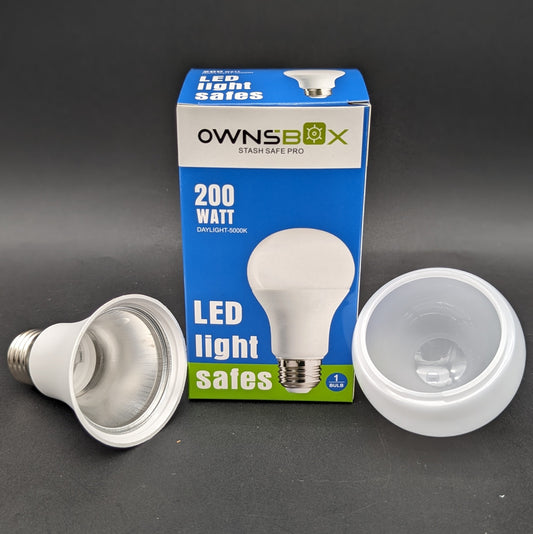 5" Light Bulb Stash Jar-Avernic Smoke Shop