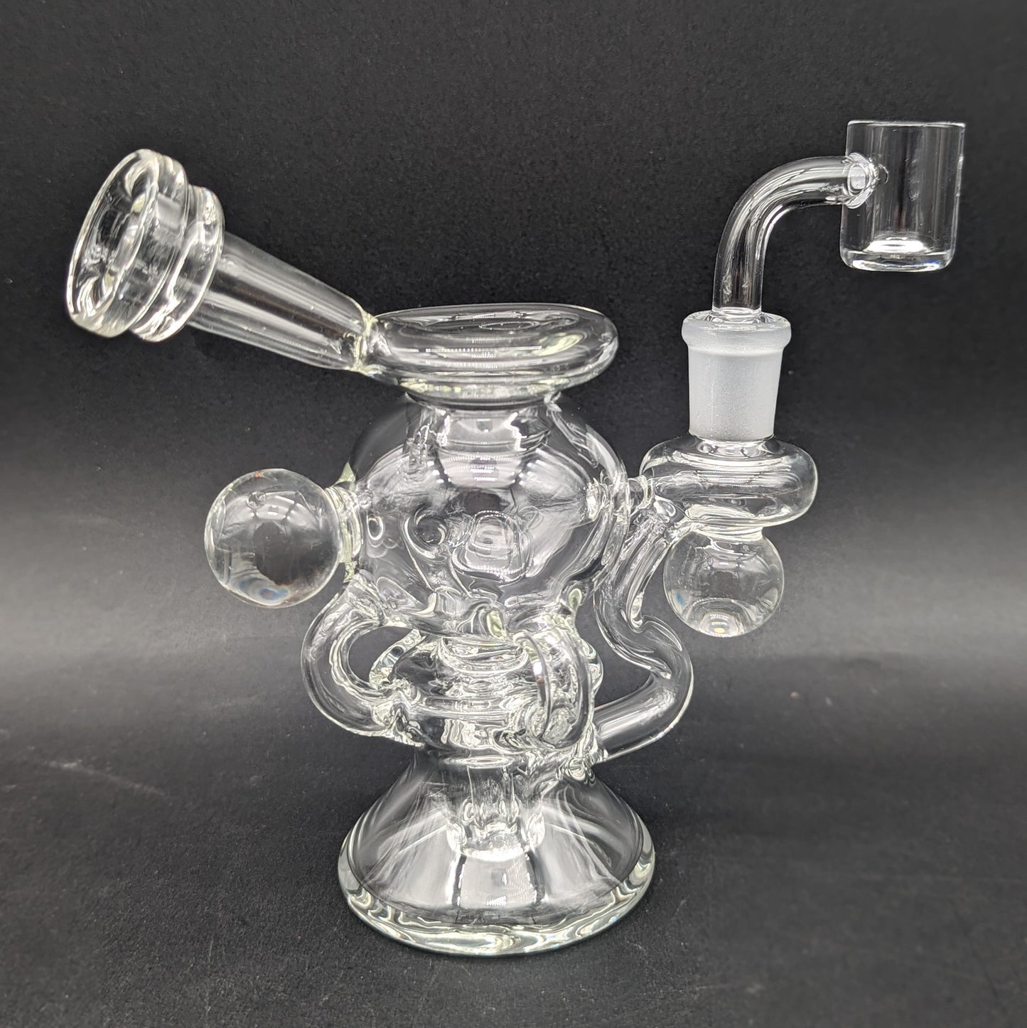 5" Triple Uptake Sphere Recycler Dab Rig-Avernic Smoke Shop