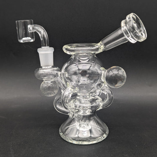 5" Triple Uptake Sphere Recycler Dab Rig-Avernic Smoke Shop