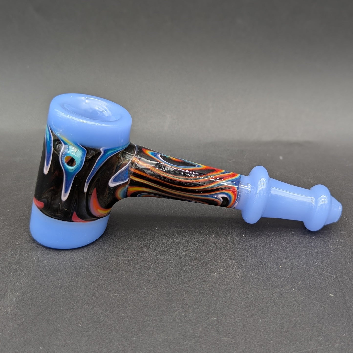 5" Worked Hammer Bubblers-Avernic Smoke Shop