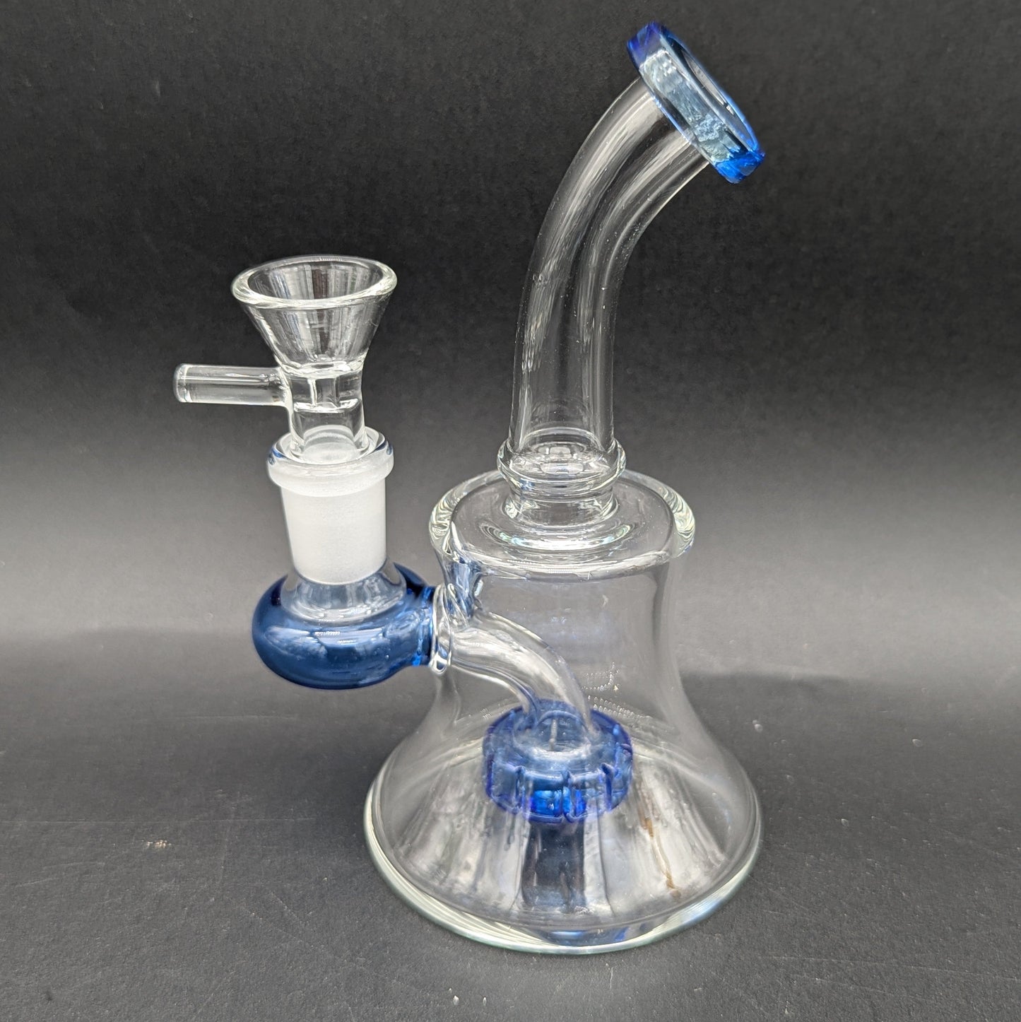 5.5" Mini Bent Neck Showerhead Bong-Avernic Smoke Shop