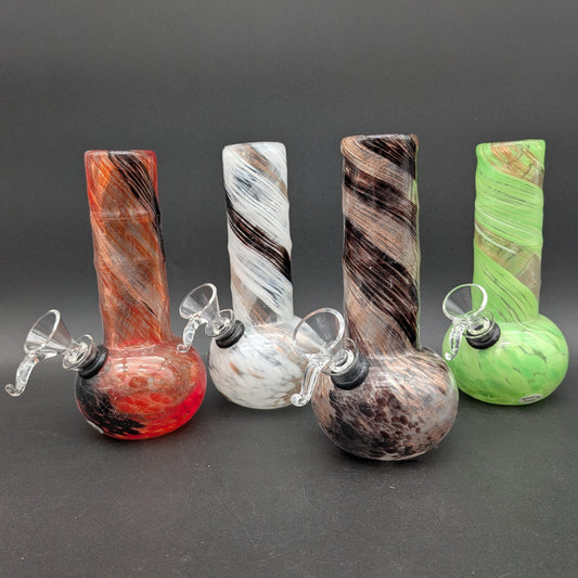 5.75" Smooth Soft Glass Beaker Bong