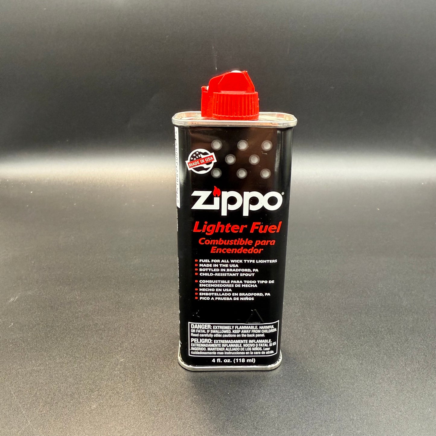 Zippo Lighter Fluid – 4oz Can - Meech Madness Smoke Shop