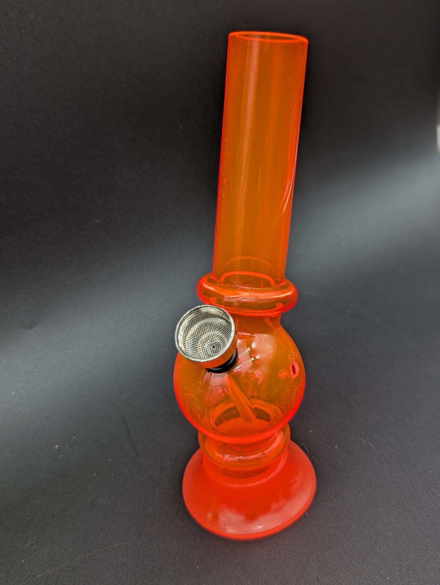 6" Acrylic Bent Neck Bubbler-Avernic Smoke Shop