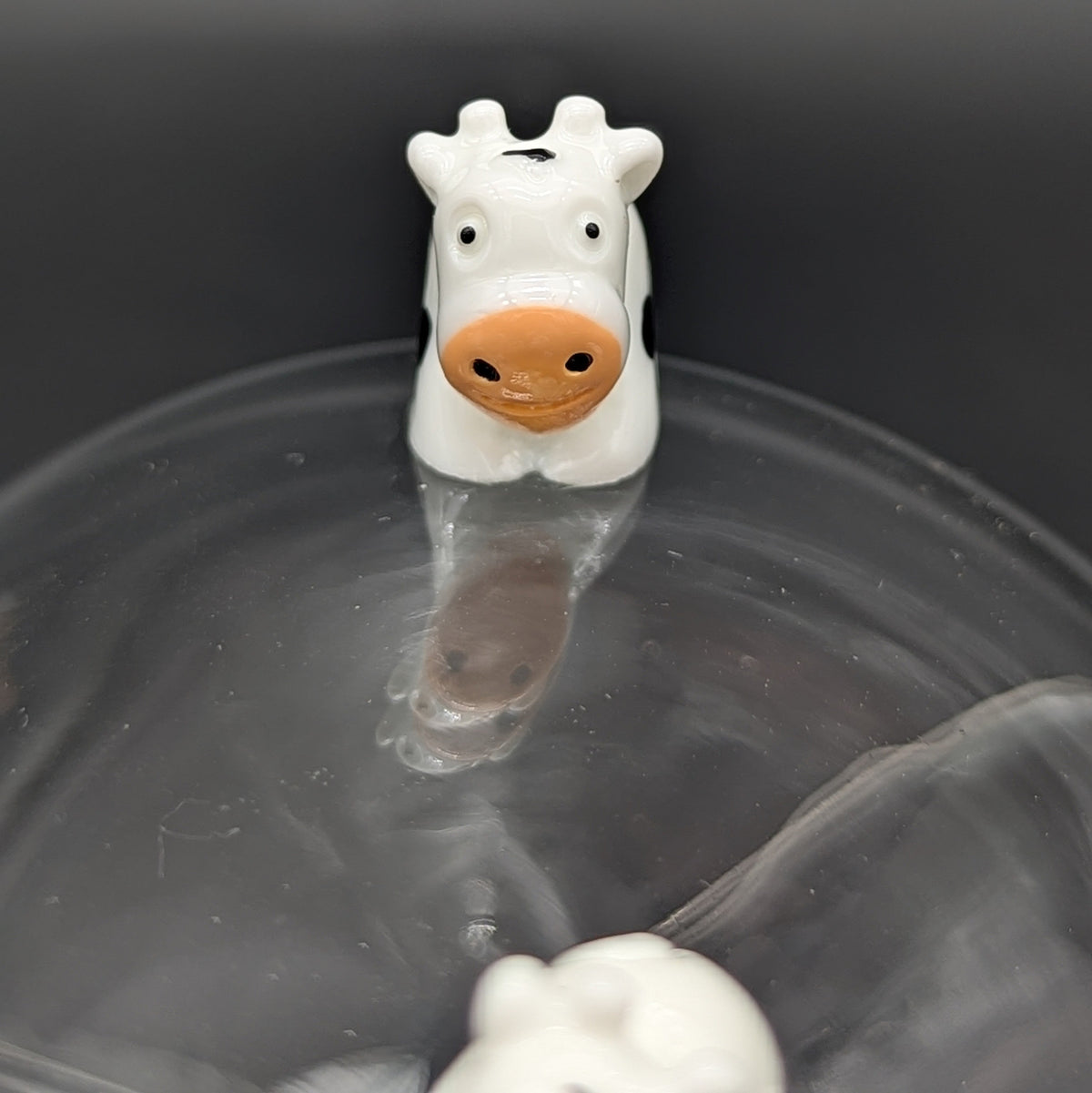 6" Climbing Cows Micro Beaker-Avernic Smoke Shop