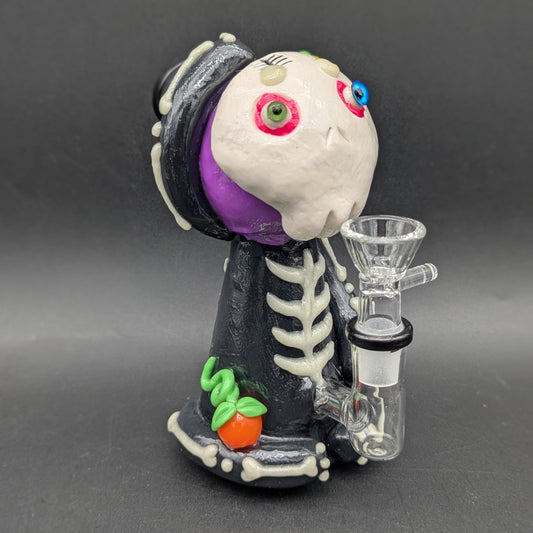 6" Skeleton Bear 3D Water Pipe-Avernic Smoke Shop