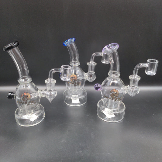 6" Tsunami Egg Mini Dab Rig-Avernic Smoke Shop