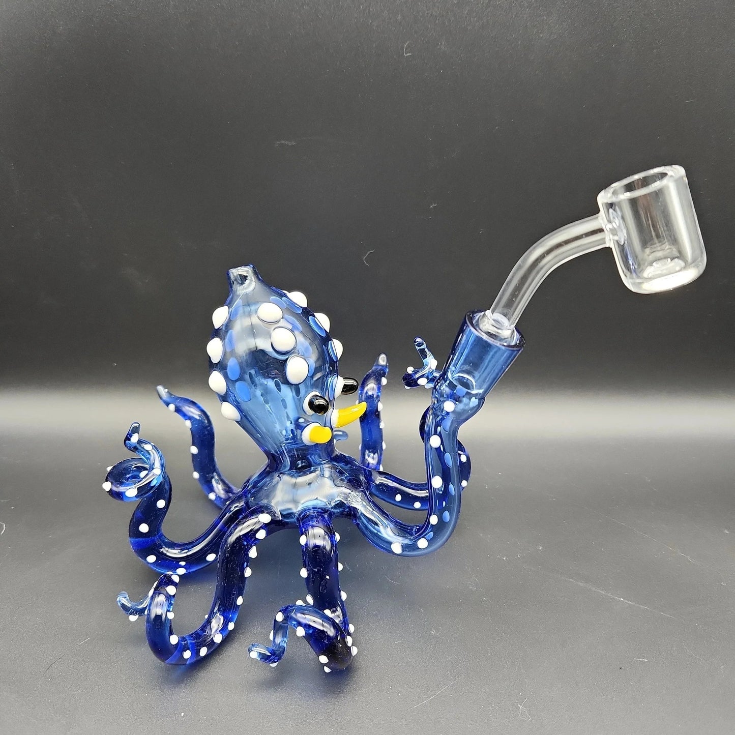 7" Colored Octopus Dab Rig-Avernic Smoke Shop
