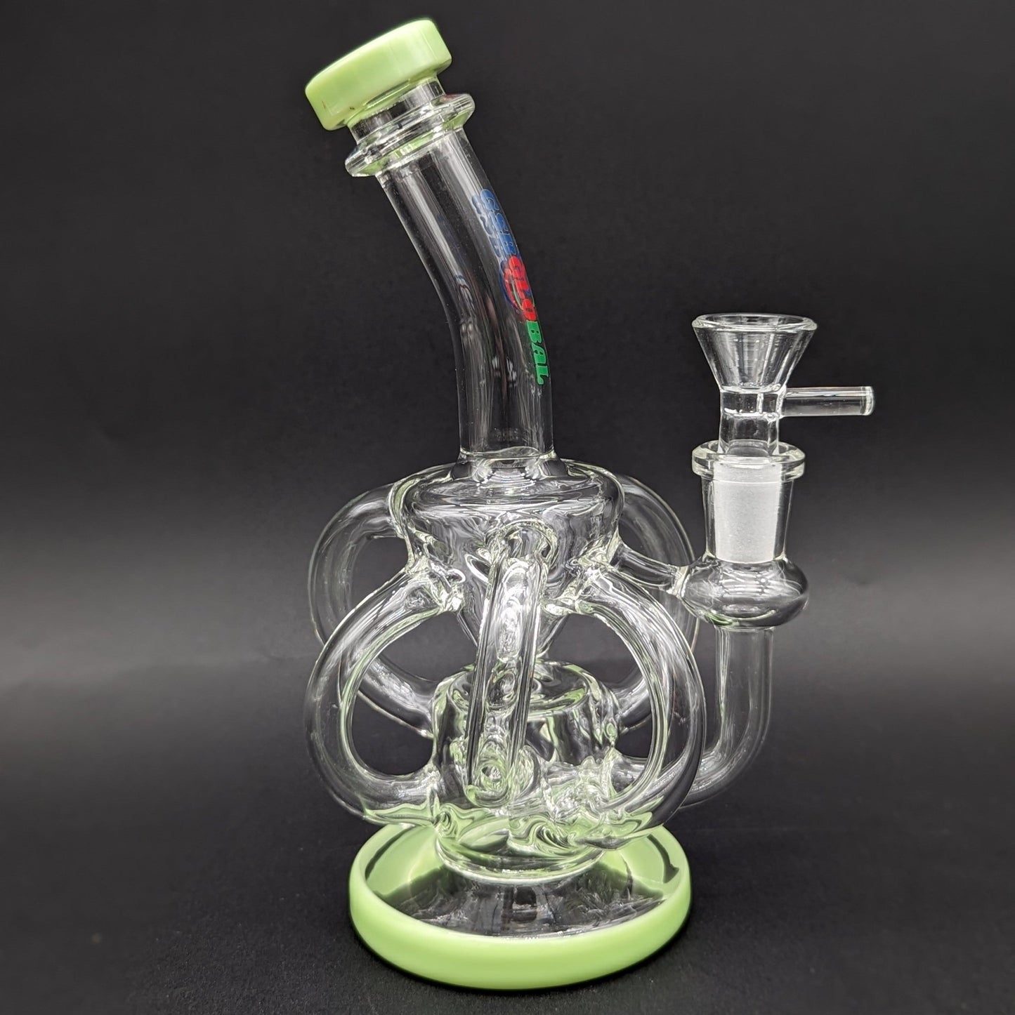 7.5" Inline Multi Tube Recycler Bong - Meech Madness Smoke Shop