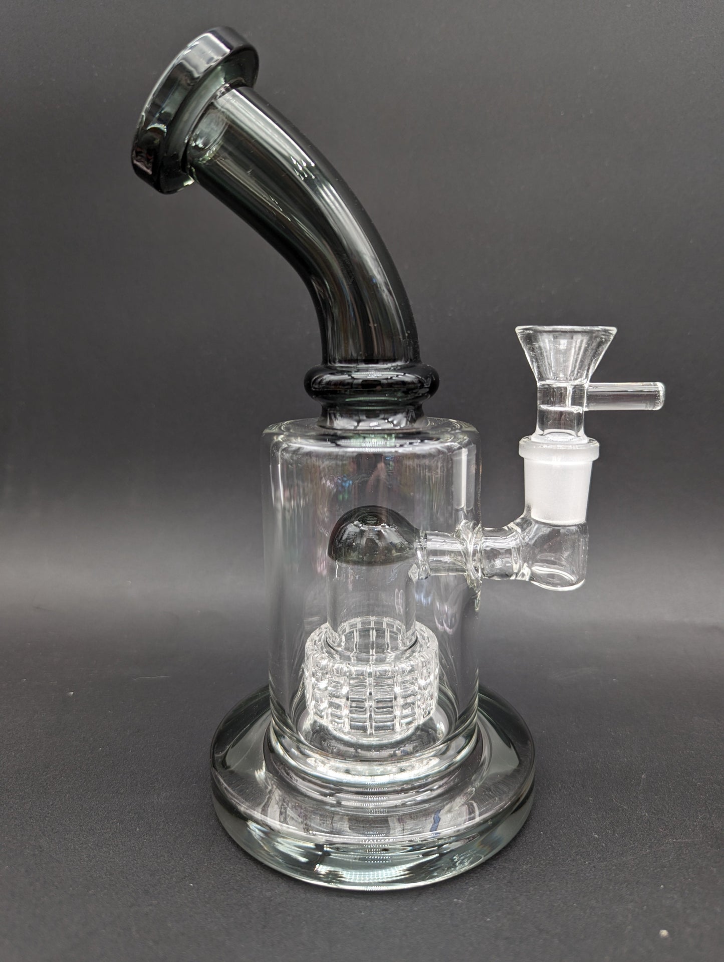 8" Bent Neck Matrix Bong - Meech Madness Smoke Shop