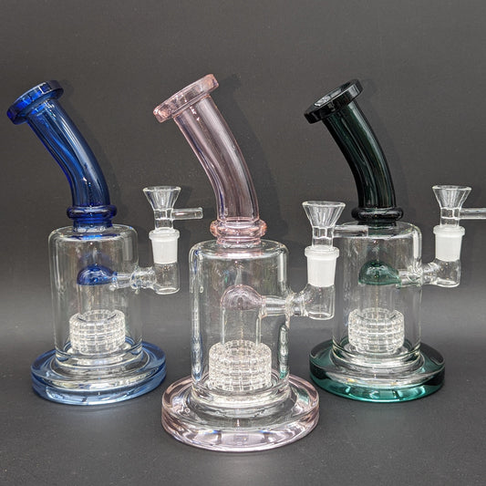8" Bent Neck Matrix Bong-Avernic Smoke Shop