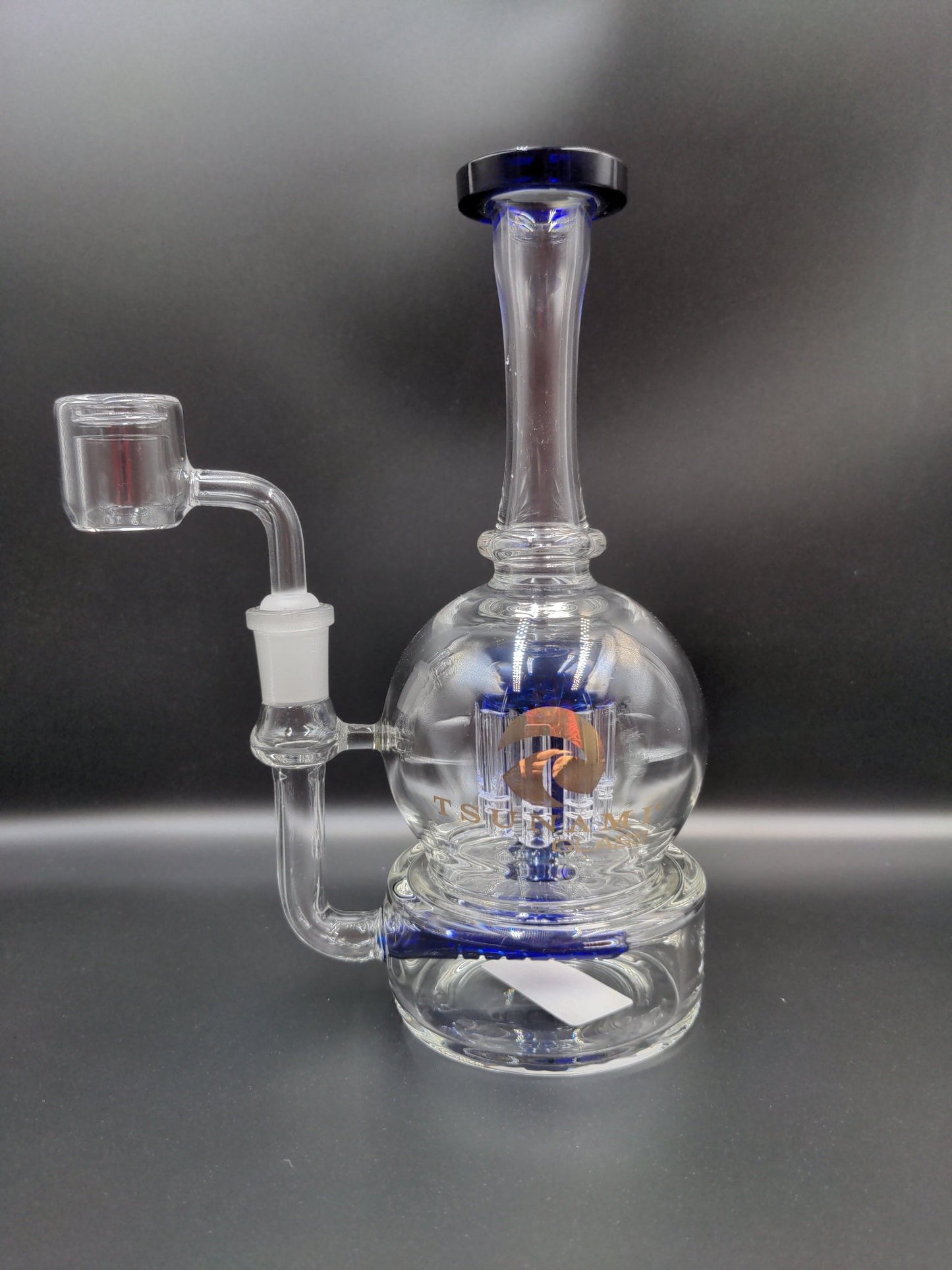 8" Tsunami Concentrate Rig Inline Tree - Meech Madness Smoke Shop