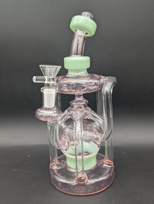 9" Triple Uptake Super Recycler Bong-Avernic Smoke Shop