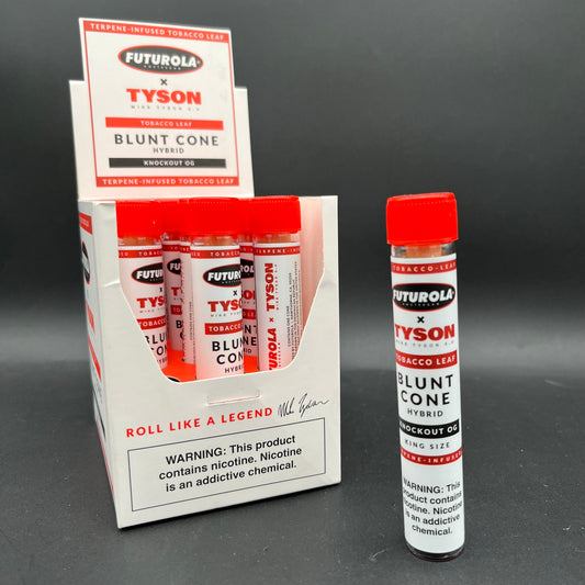 Tyson 2.0 x Futurola - Knockout OG Hybrid Blunt Cone-Meech Madness Smoke Shop