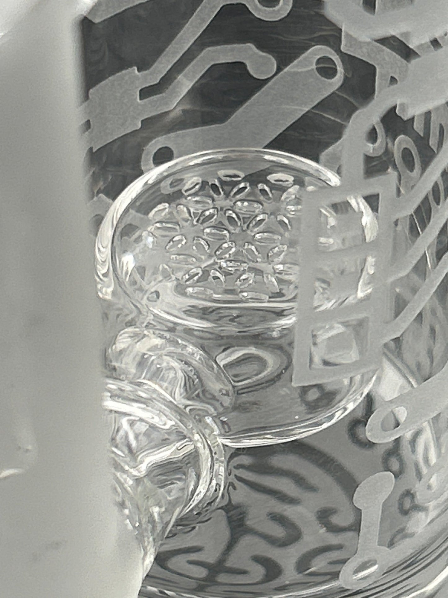 Data Link Bent - Neck Water Pipe - Meech Madness Smoke Shop