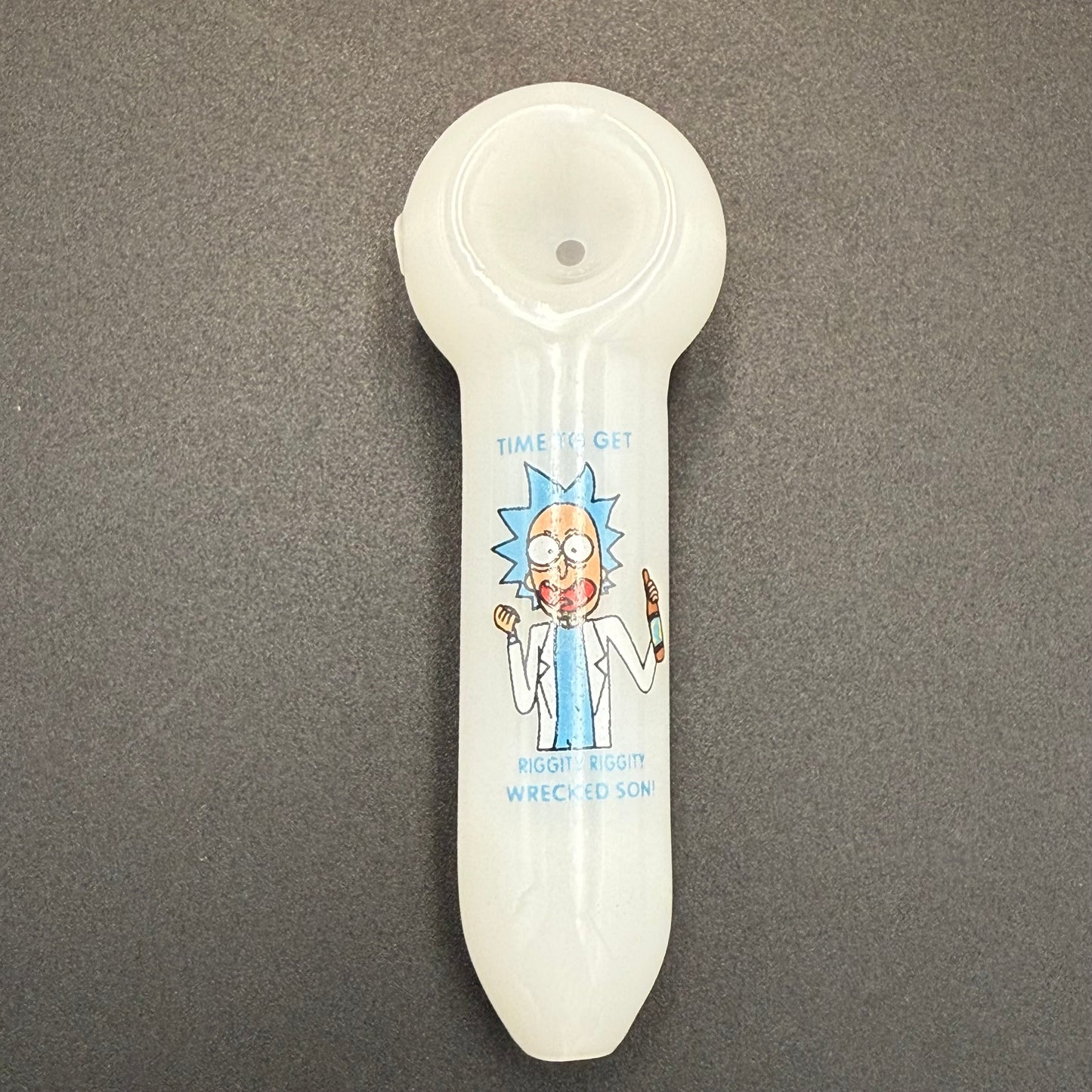 4″ Galaxy Scientist Spoon Pipe - Meech Madness Smoke Shop