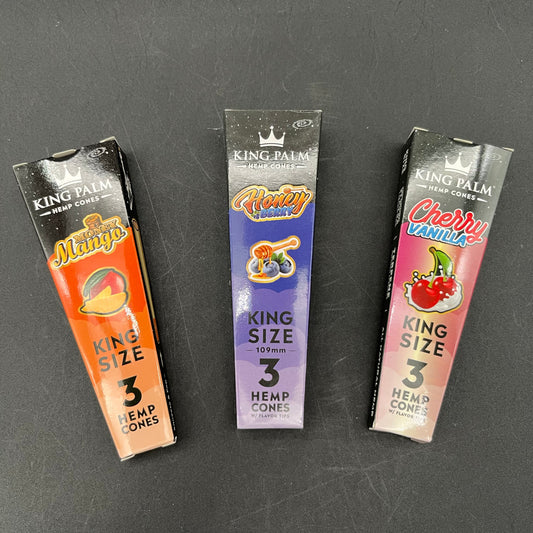 KING PALM King Size Hemp Cones-Avernic Smoke Shop